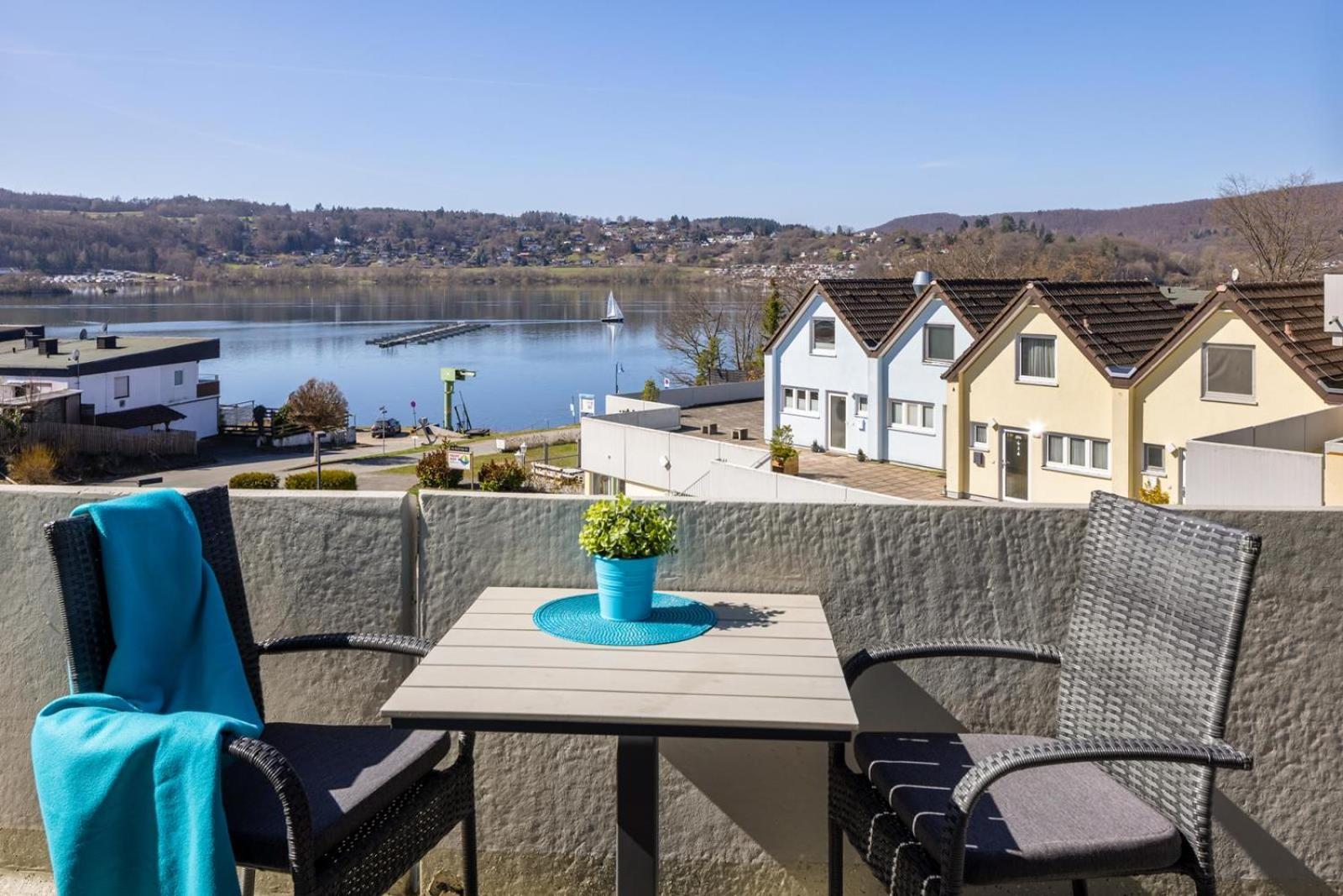 Seeblick Geniessen In Schoener Fewo Am Edersee Scheid  Εξωτερικό φωτογραφία